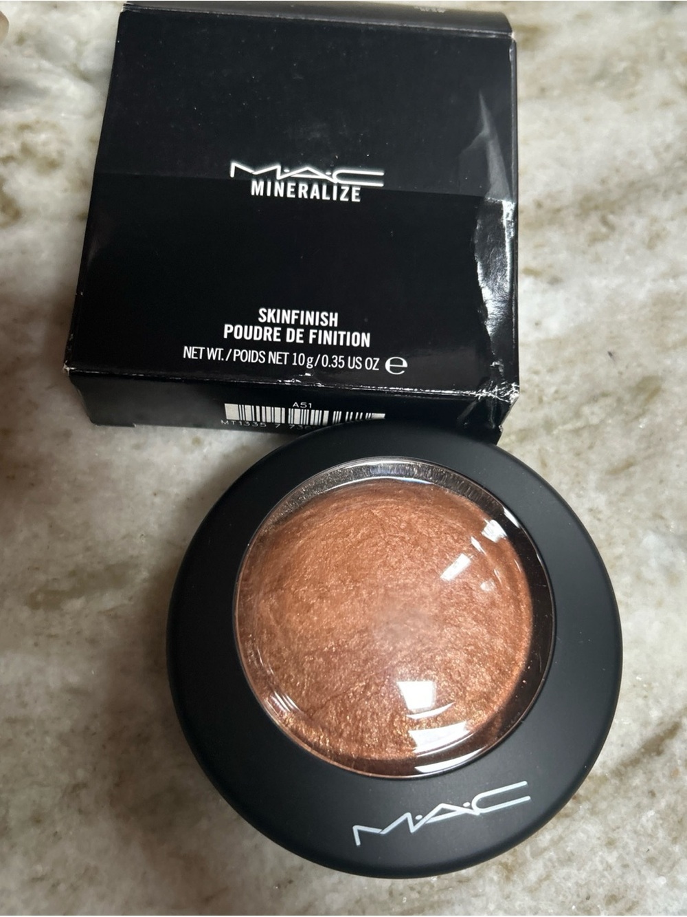MAC Mineralize Skinfinish Powder Highlighter~Global Glow~Full Size~New In Box